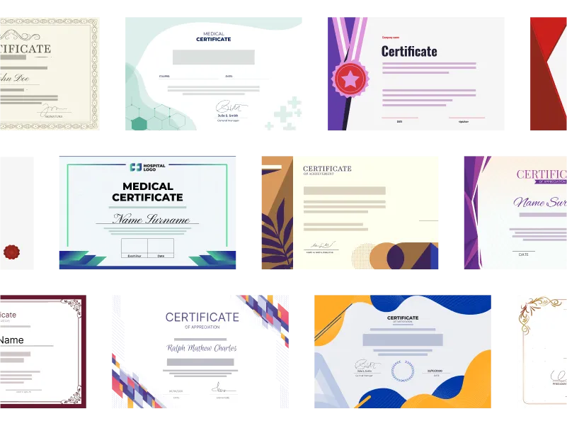 Certificate Library